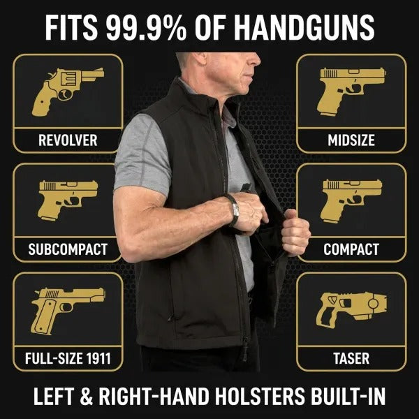 🦺 Premium Concealed Carry Vest