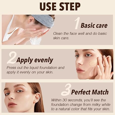 Self-Adapting Anti-Aging Foundation