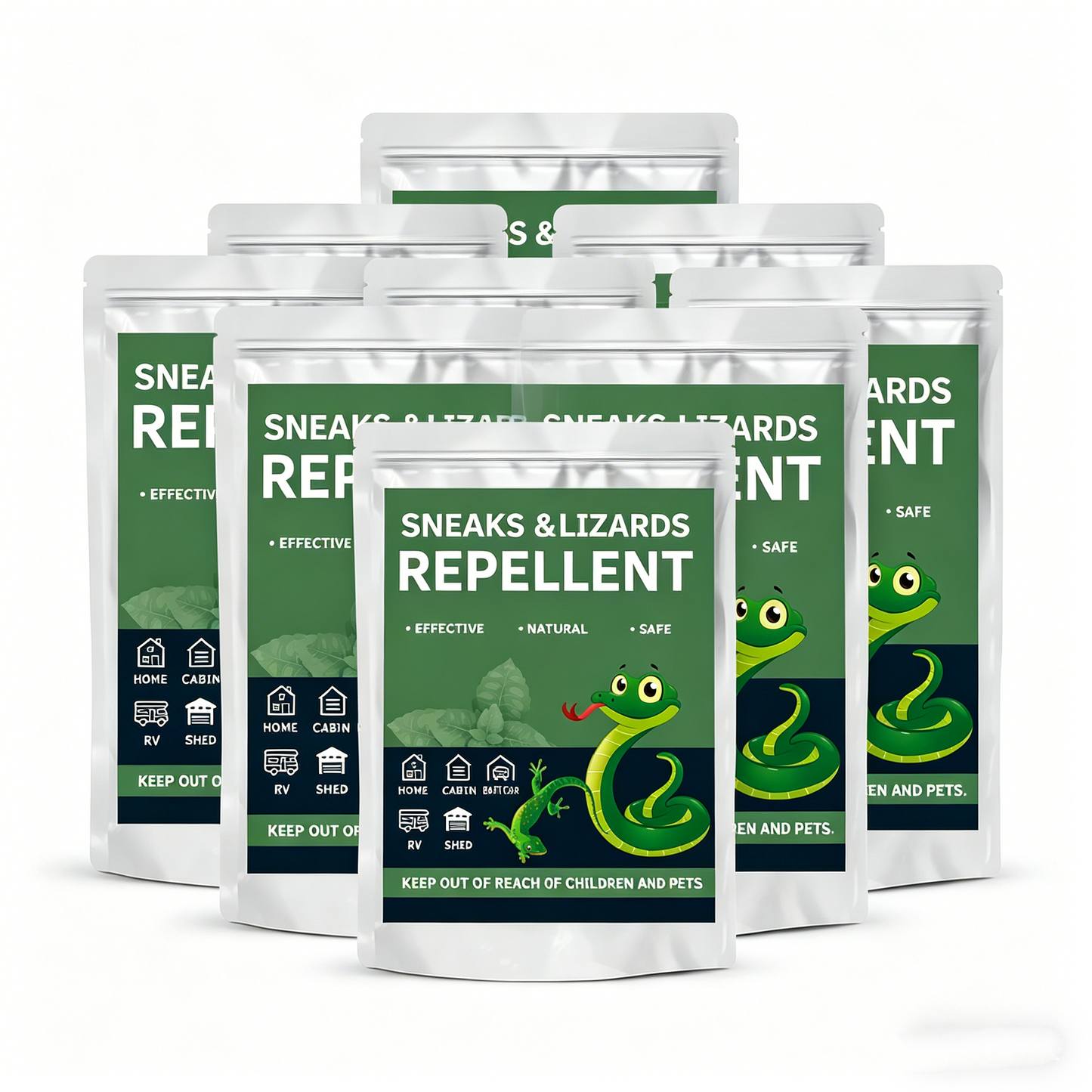 🔥Snakes & Lizards Repellent Pouches