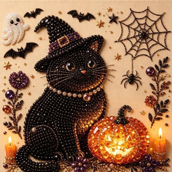 Halloween Pearl Diamond Art DIY Kit