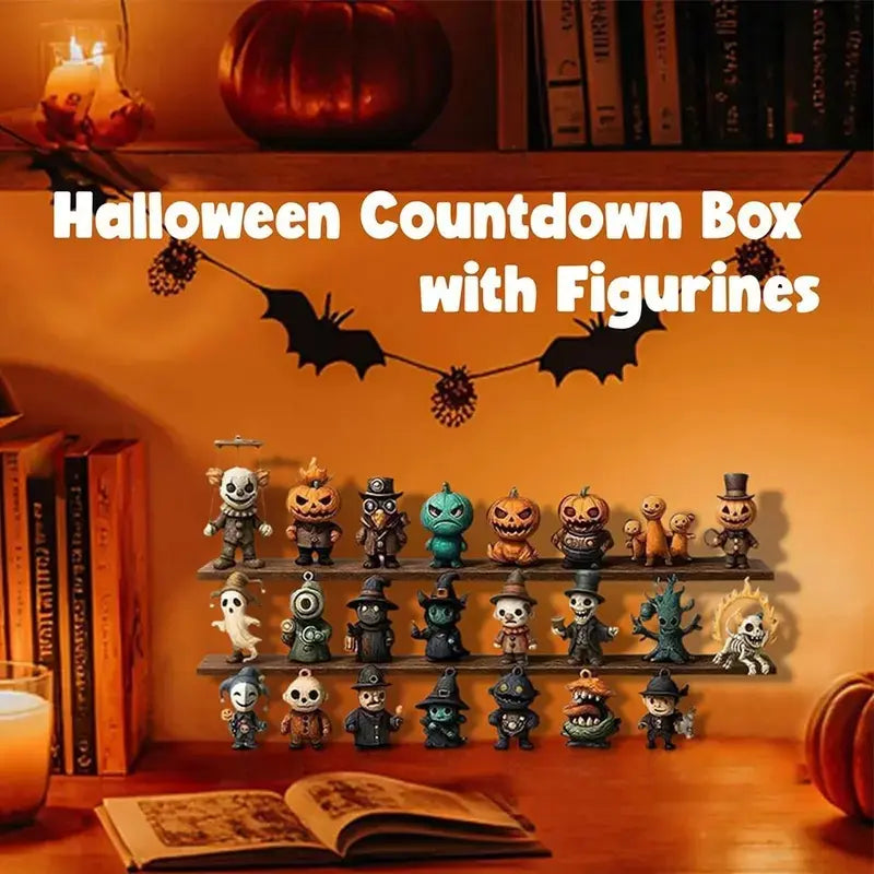 2026 Halloween Countdown Advent Calendar, 15-Day or 31-Day “Nights of Fright”