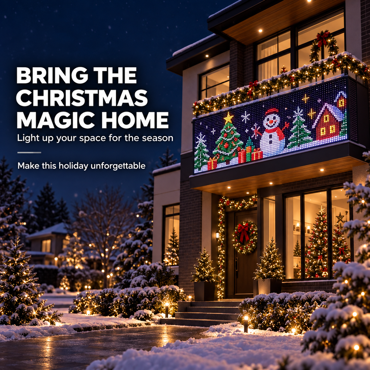 dht™⭐ Christmas Smart Animated Pixel Lights