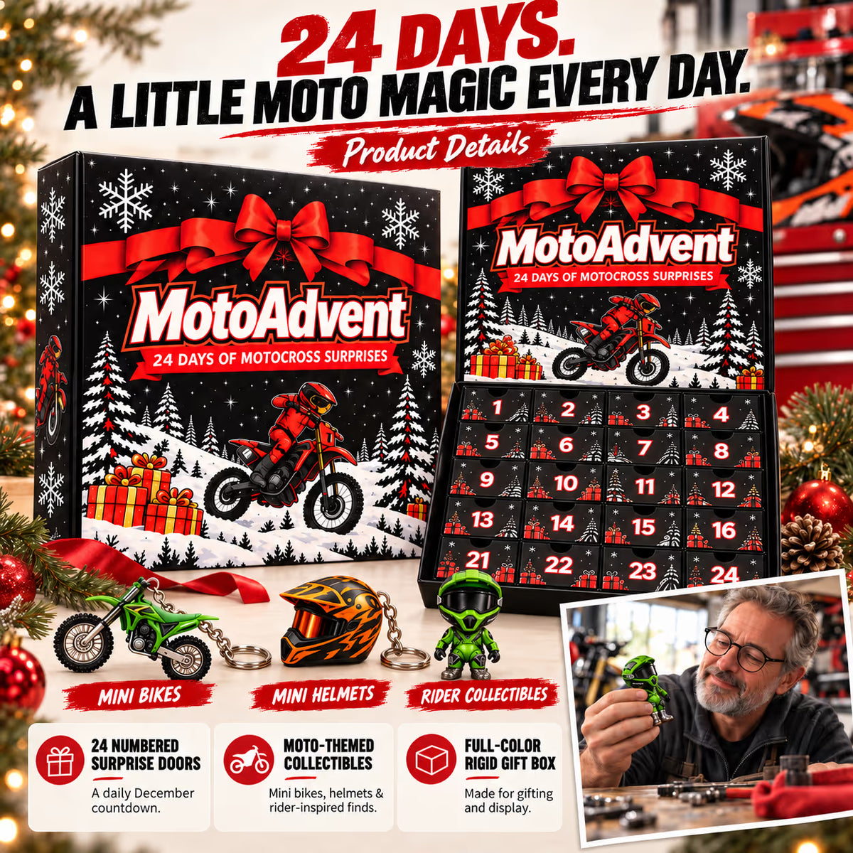 🏍️Motocross Advent Calendar | 24 Days of Rider Themed Gifts