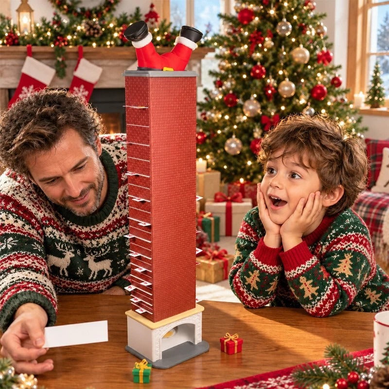 🎅 Chimney Drop Candy Advent Calendar 🍬 25-Day Interactive Christmas Countdown