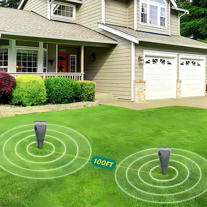 💐40% OFF! Waterproof Solar On Mole Repellent