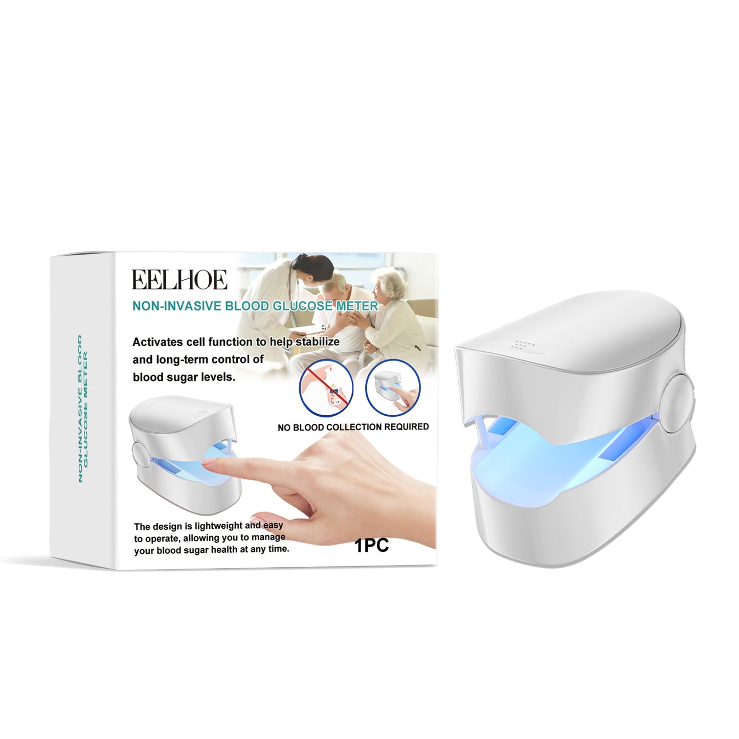 🩸Household Non‑Invasive Smart Blood Glucose Monitor, Blood Sugar Detector