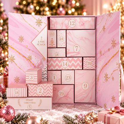 🎁 2026 Customizable Fragrance Advent Calendar Empty Mystery Box – Fill It With Your Favorite Scents