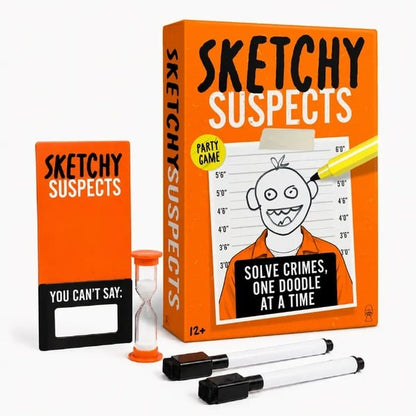 🚨 Sketchy Suspects Police Sketch Party Game✏️