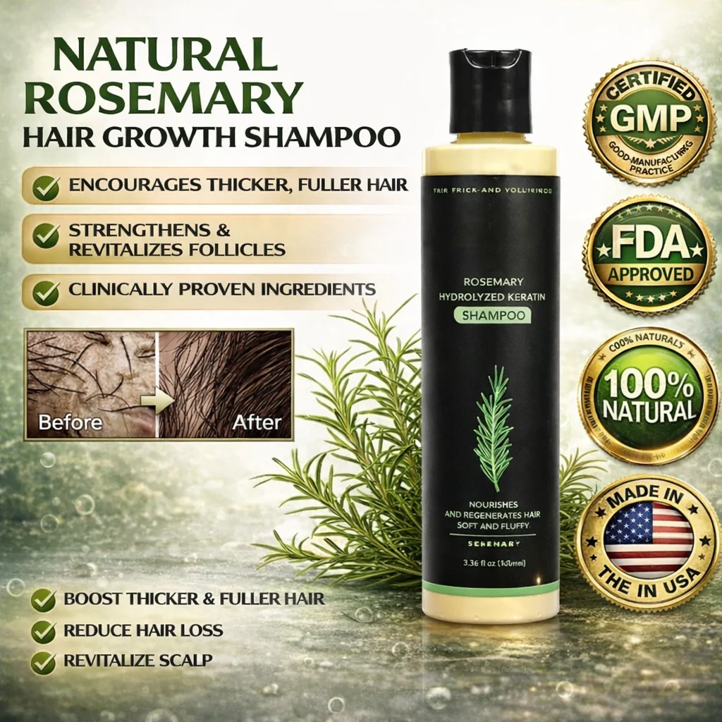 Organic Rosemary Hair Growth Shampoo