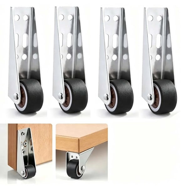 Vertical Track Roller Wheel – Heavy Duty 110LBS Sliding Door Bottom Guide
