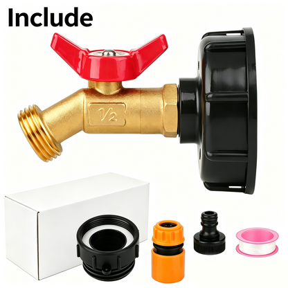 💧IBC Tote Adapter✅️275-330 Gallon Tote to Garden Hose Adapter
