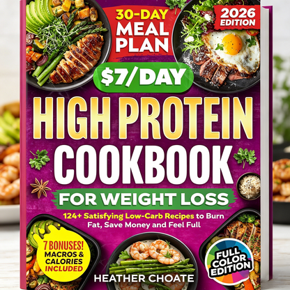 High Protein Cookbook for Weight Loss