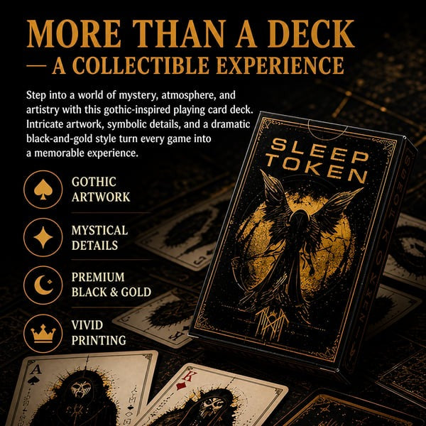 🃏 Sleep Token Playing Card Deck