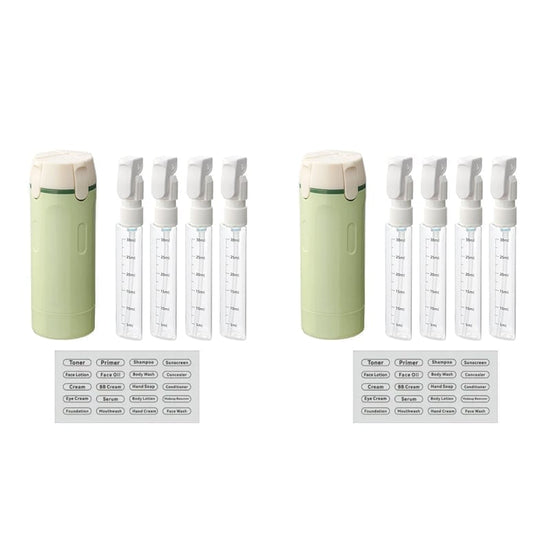 4-in-1 Leakproof Rotatable TravelDispenser Set