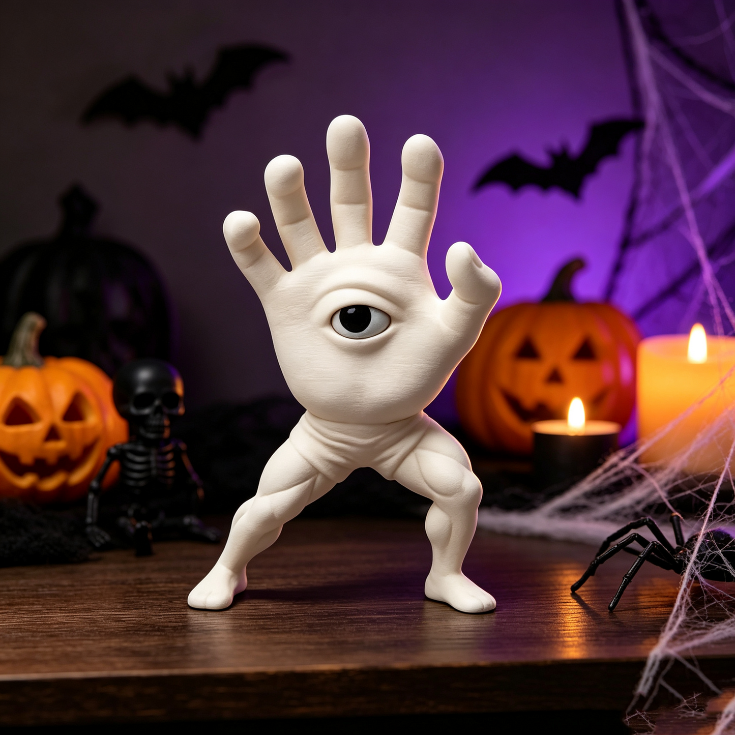 👿KUNG FU HAND EYE👁️3D PRINTED FIGURINE MONSTER