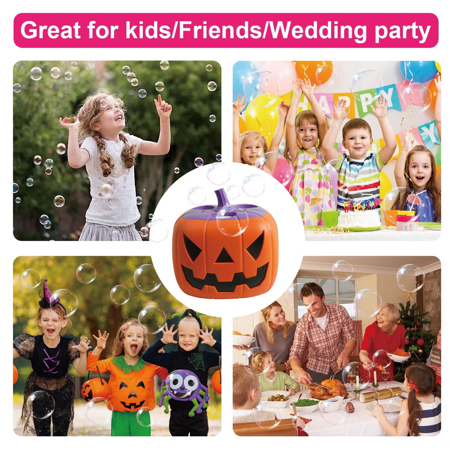 🎃Halloween Bubble Machine