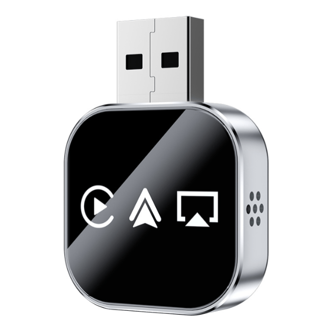 🔥2025 Upgrade 3-in-1 Wireless CarPlay Adapter