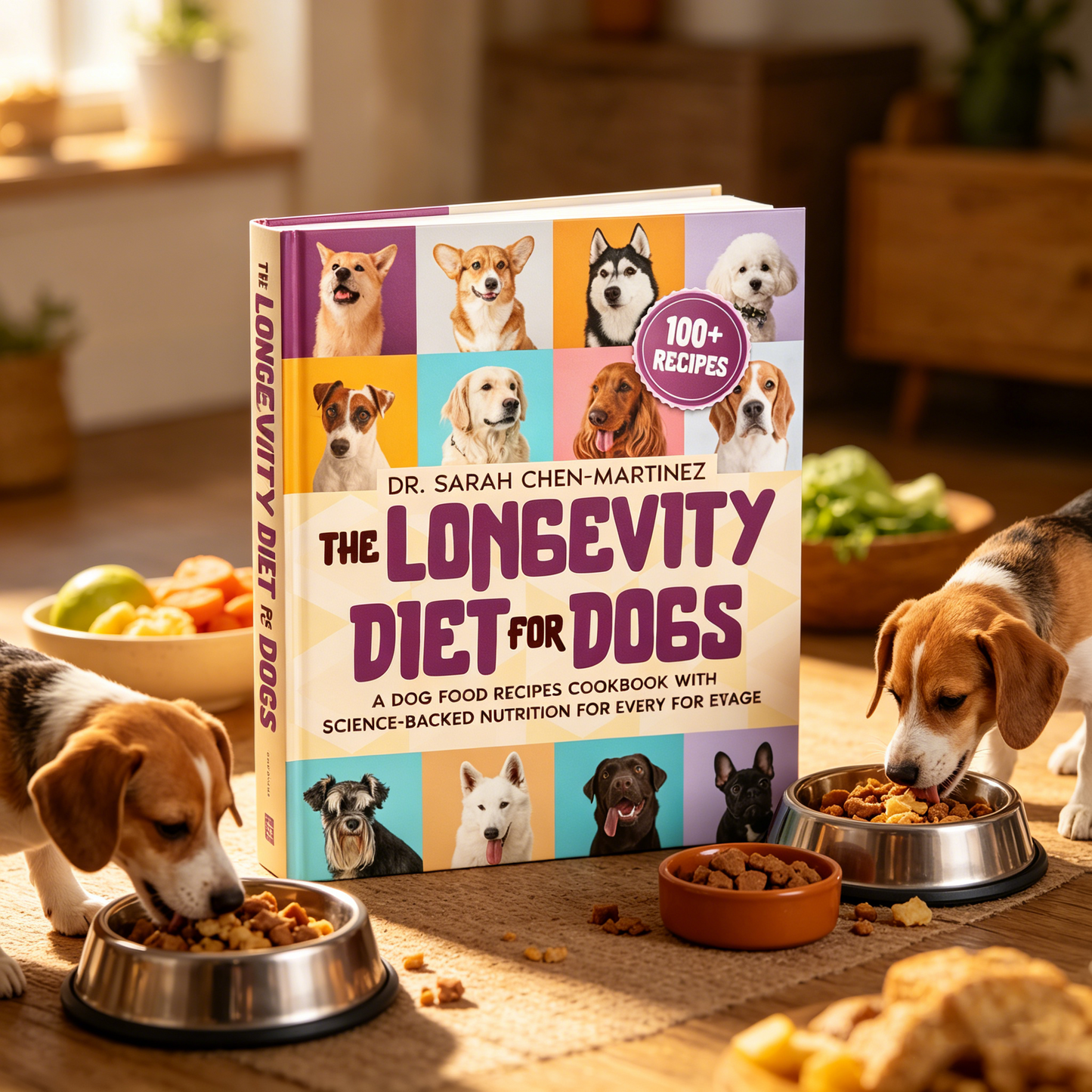 The Longevity Diet for Dogs: A Dog Food Recipes Cookbook