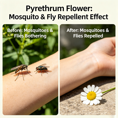 Summer Pyrethrum Flower Seeds-Pest Repellent & Ornamental Beauty