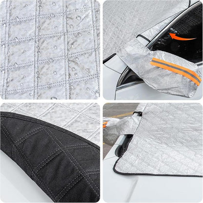 🚗4-Layer Magnetic Car Windshield Snow Cover