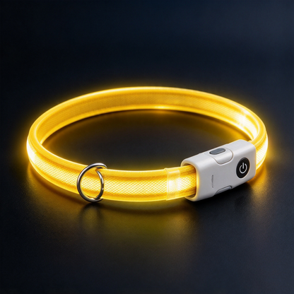 dht™⭐LED Light Up Dog Collar🌈Visible at a distance during the night