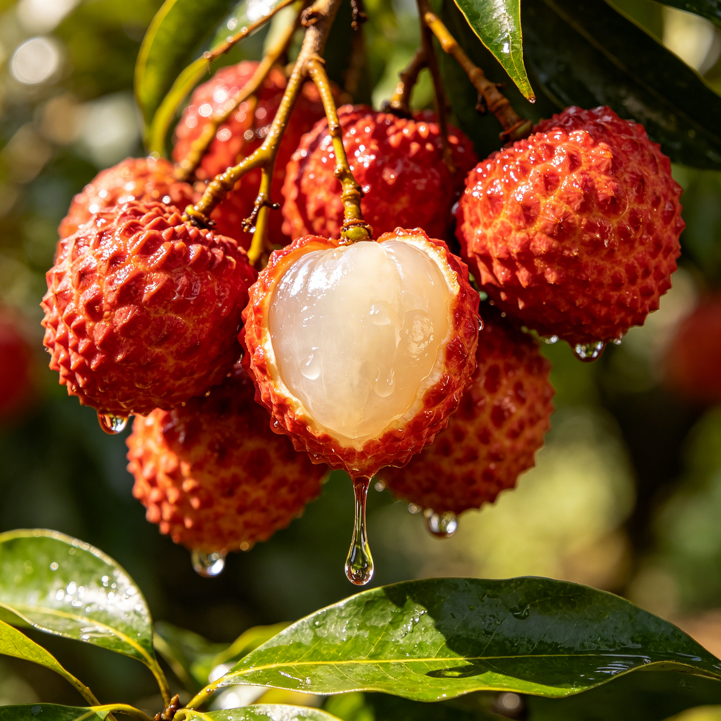 🍒Big & Juicy Lychee Seeds for Home Garden High Yield