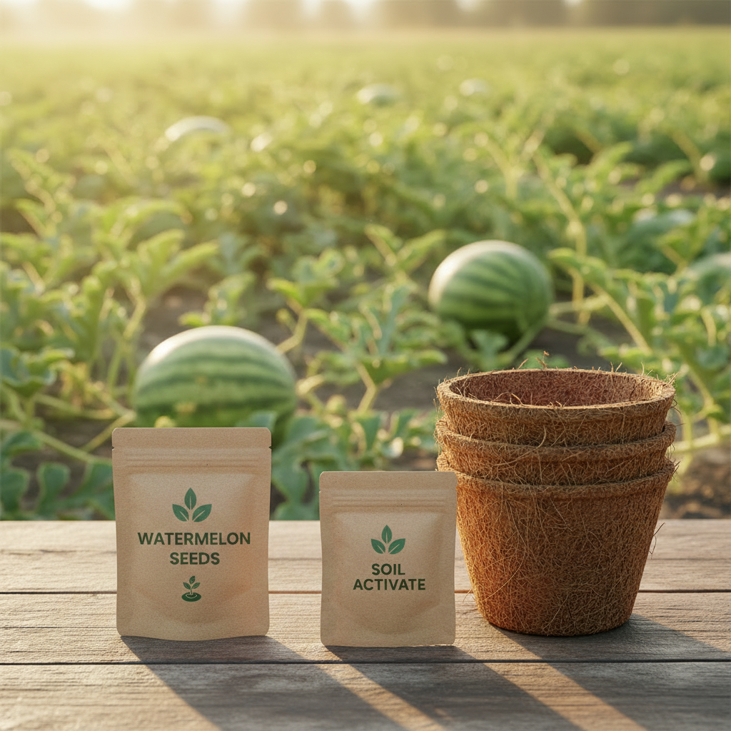 🍉 Thin-Rind Watermelon Seeds – Ultra-Sweet & Juicy