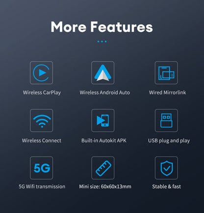 🚗 Say goodbye to boring drives! CarPlay TV Adapter turns your car into a mobile cinema in seconds! 🎬
