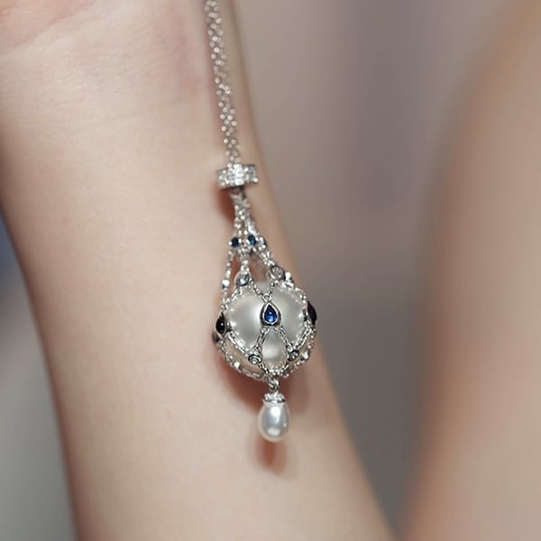 🎁Pearl & Gemstone Lavalier Pendant