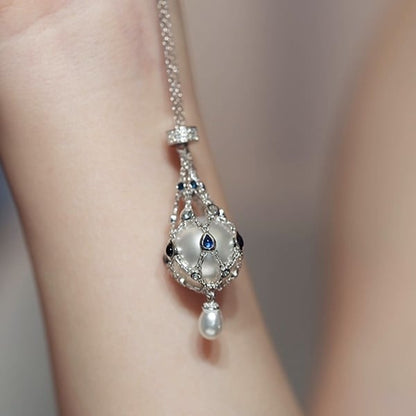 🎁Pearl & Gemstone Lavalier Pendant