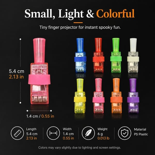 🎃36 Pcs - Halloween Finger Projector Lights