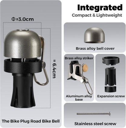 🔔 100dB Bar-End Bike Bell