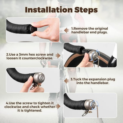 🔔 100dB Bar-End Bike Bell