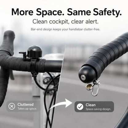 🔔 100dB Bar-End Bike Bell