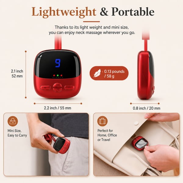 🛡️ThermaPulse EMS Massager — Pain Relief & Muscle Recovery