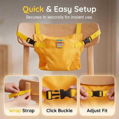 👶Baby High Chair Belt | Portable Safety Strap