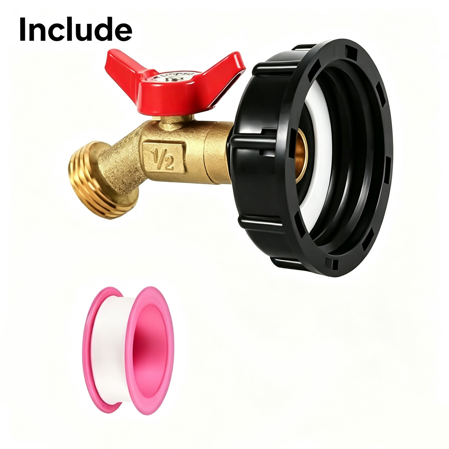💧IBC Tote Adapter✅️275-330 Gallon Tote to Garden Hose Adapter
