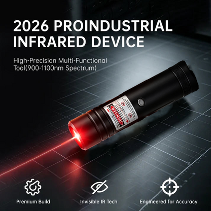 💡2026 New Design 120W 900-1100NM Powerful IR Laser Pointer