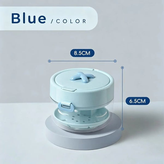 🔥3-in-1 Leak-Proof Retainer Cleaning Case with Mirror, Drain Tray & Travel Storage