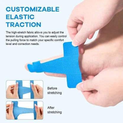 Pre-cut medical corrective tape