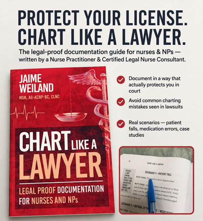 🧑‍⚕️Chart Like a Lawyer: Legal-Proof Documentation for Nurses & NPs