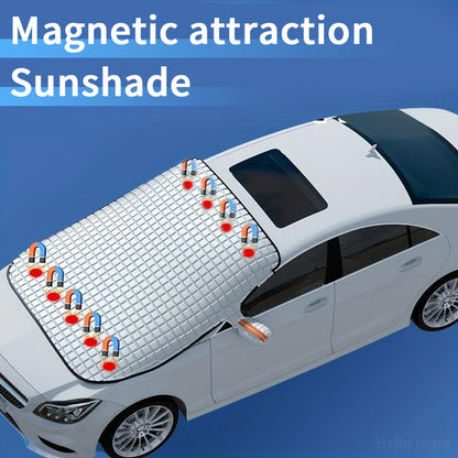🚗4-Layer Magnetic Car Windshield Snow Cover