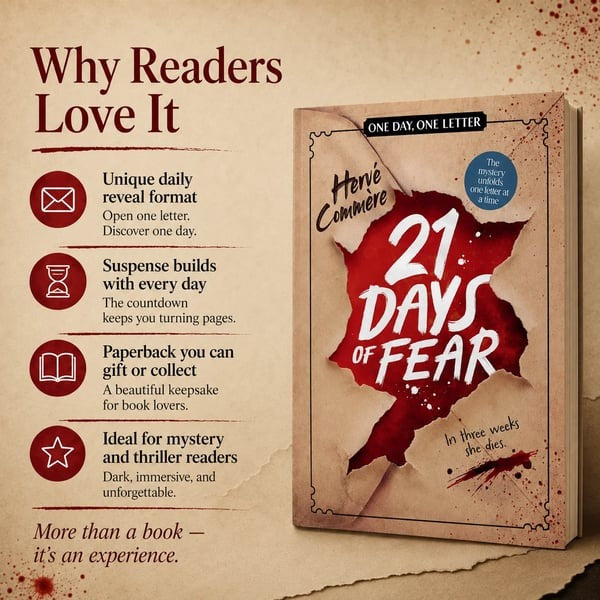📚21 Days of Fear Interactive Mystery Book