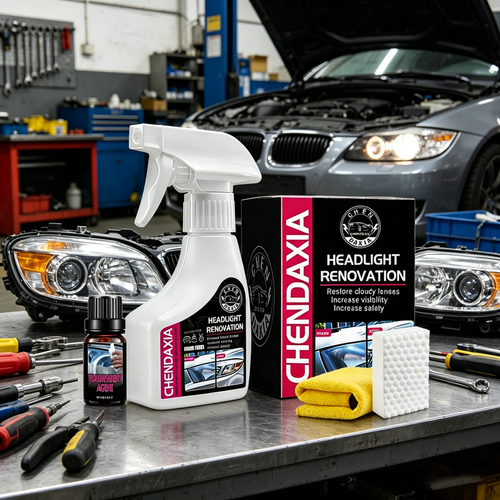 Headlight Restoration Kit - No-Sanding, Restore Yellowed, Foggy Headlig