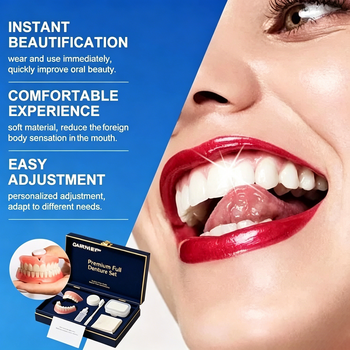 Custom-Fit Dentures — Designed for Comfort and a Natural-Looking Smile