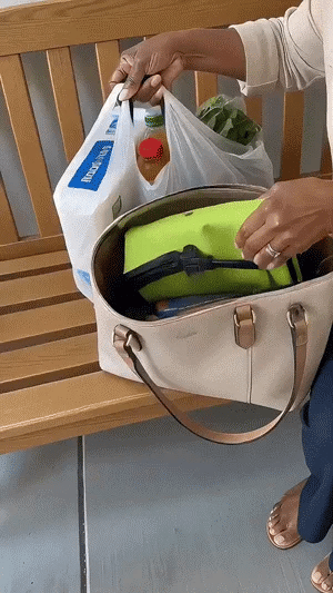 Shopping Bag Trolley Usage