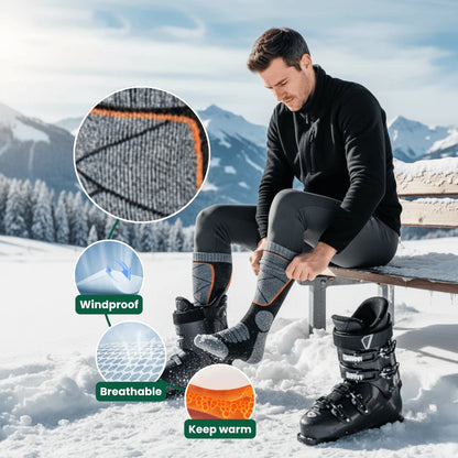 Winter Heated Socks – Rechargeable 4000mAh