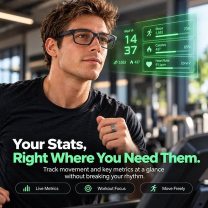 👓Even Realities G2 Smart Glasses – AI Heads-Up Display with Smart Ring Control for Everyday Life