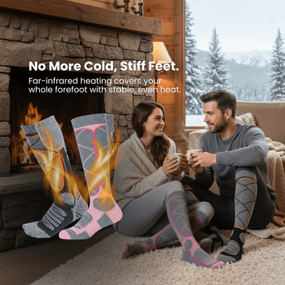 Winter Heated Socks – Rechargeable 4000mAh