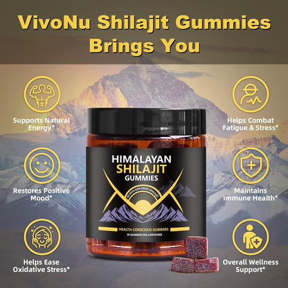 Organic SHILAJIT Gummies for Boosting Energy
